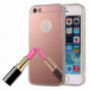 Zrkadlový ochranný kryt pre iPhone 5 / 5S / SE (2016) – ružový