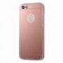 Zrkadlový ochranný kryt pre iPhone 5 / 5S / SE (2016) – ružový