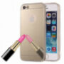 Zrkadlový ochranný kryt pre iPhone 5 / 5S / SE (2016) – zlatý