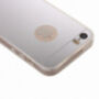 Zrkadlový ochranný kryt pre iPhone 5 / 5S / SE (2016) – strieborný