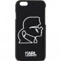 Karl Lagerfeld Hard Case Head Punk kryt pre iPhone 6 / 6S – čierny