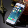 MOTOMO kovový ochranný zadný kryt pre Apple iPhone 5 / 5S / SE (2016) – strieborný