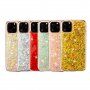 Mäkký plastový kryt s trblietkami pre iPhone 11 Pro Max – zlatý