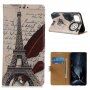 Flipové puzdro so stojančekom listy z Paríža pre iPhone 11 Pro – farebné