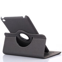 Puzdro / kryt s otočným držiakom a&nbsp;priestorom na doklady pre iPad mini 4 - sivé