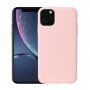 Howmark mäkký pogumovaný kryt pre iPhone 11 Pro Max – ružový