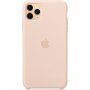 Originálny Apple silikónový kryt pre iPhone 11 Pro Max – pieskovo ružový