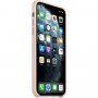 Originálny Apple silikónový kryt pre iPhone 11 Pro Max – pieskovo ružový
