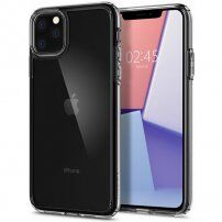 Spigen Crystal Hybrid kryt pre iPhone 11 Pro Max – transparentný