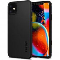 Spigen Thin Fit 360 ultratenký kryt pre iPhone 11 – čierny