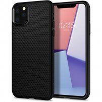 Spigen Liquid Air kryt pre iPhone 11 Pro Max – čierny
