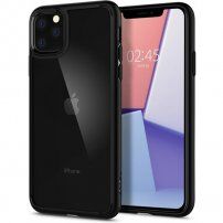 Spigen Ultra Hybrid kryt pre iPhone 11 Pro Max – čierny