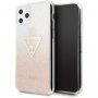 Guess Solid Glitter trblietavý kryt pre iPhone 11 Pro Max – ružový