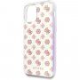 Guess Iridescent 4G Peony kryt pre iPhone 11 Pro Max – biely