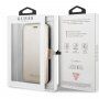 Guess Iridescent Book flipové puzdro pre iPhone 11 Pro Max – zlaté