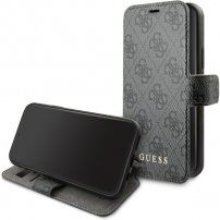 Guess 4G Book flipové puzdro pre iPhone 11 Pro Max – sivé