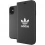 Adidas Originals Booklet Basic flipové puzdro pre iPhone 11 – čierne
