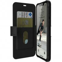 UAG Metropolis odolné flipové puzdro pre iPhone 11 Pro Max – čierne