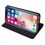 Dux Ducis flipové puzdro pre iPhone XR – čierne