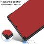 Smart puzdro so stojančekom a funkciou uspania pre iPad 10,2" (2019-2021) – červené