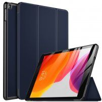 Smart puzdro so stojančekom a funkciou uspania pre iPad 10,2" (2019-2021) – modré