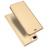 Dux Ducis flipové puzdro so stojančekom pre iPhone 7 Plus / 8 Plus – zlaté