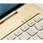 Puzdro s podsvietenou klávesnicou a príchytkou na Apple Pencil pre iPad Pro 12,9" (2018/2020) - strieborné