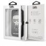 Karl Lagerfeld Ikonik flipové puzdro pre iPhone 11 – čierne