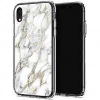 Spigen & Ciel by CYRILL kryt z kolekcie Cecile pre iPhone XR – sivý mramor