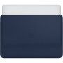 Originálna Apple kožená obálka pre MacBook Pro 16" (A2141) - polnočne modrá