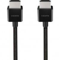 BELKIN Ultra HD vysokorýchlostný opletený kábel HDMI 2.1 / HDMI 2.1 pre Macbook - 1 m - čierny