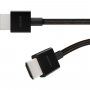 BELKIN Ultra HD vysokorýchlostný opletený kábel HDMI 2.1 / HDMI 2.1 pre Macbook - 1 m - čierny