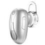 HOCO malé bezdrôtové Bluetooth slúchadlo pre Apple iPhone – strieborné