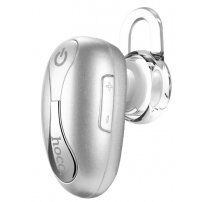 HOCO malé bezdrôtové Bluetooth slúchadlo pre Apple iPhone – strieborné