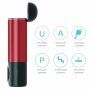 Powerbanka 5200 mAh s&nbsp;bezdrôtovým nabíjaním Apple Watch/AirPods – červená