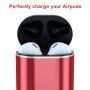 Powerbanka 5200 mAh s&nbsp;bezdrôtovým nabíjaním Apple Watch/AirPods – červená