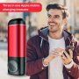 Powerbanka 5200 mAh s&nbsp;bezdrôtovým nabíjaním Apple Watch/AirPods – červená
