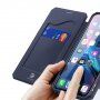 Dux Ducis flipové puzdro so slotom na karty pre iPhone XR - modré