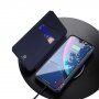 Dux Ducis flipové puzdro so slotom na karty pre iPhone XR - modré