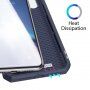 Dux Ducis flipové puzdro so slotom na karty pre iPhone XR - modré