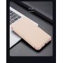 Dux Ducis flipové puzdro so slotom na karty pre iPhone XR - ružové