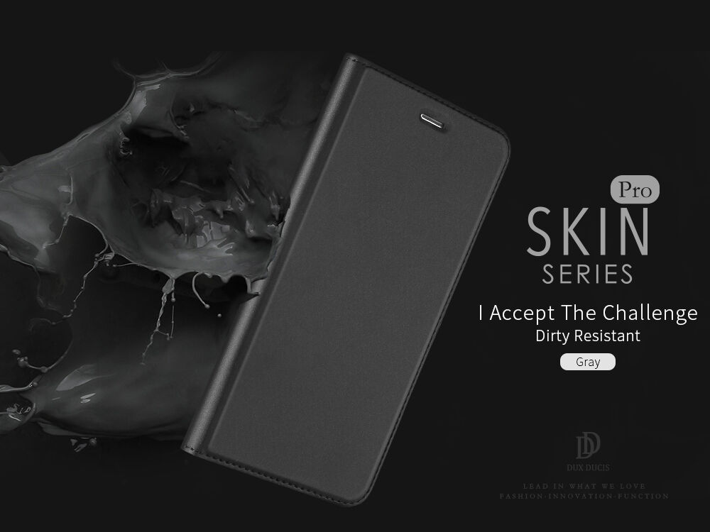 Dux Ducis flipové puzdro so stojančekom pre iPhone 7 Plus / 8 Plus – tmavomodré