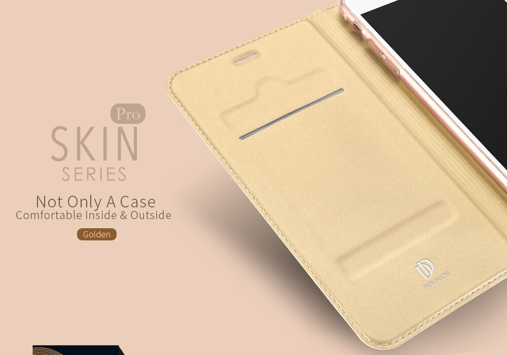 Dux Ducis flipové puzdro so stojančekom pre iPhone 7 Plus / 8 Plus – tmavomodré