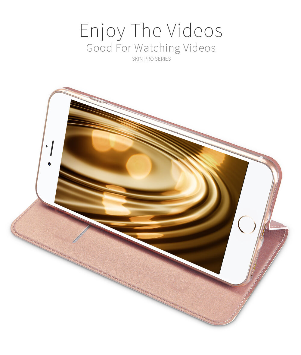 Dux Ducis flipové puzdro so stojančekom pre iPhone 7 Plus / 8 Plus – tmavomodré