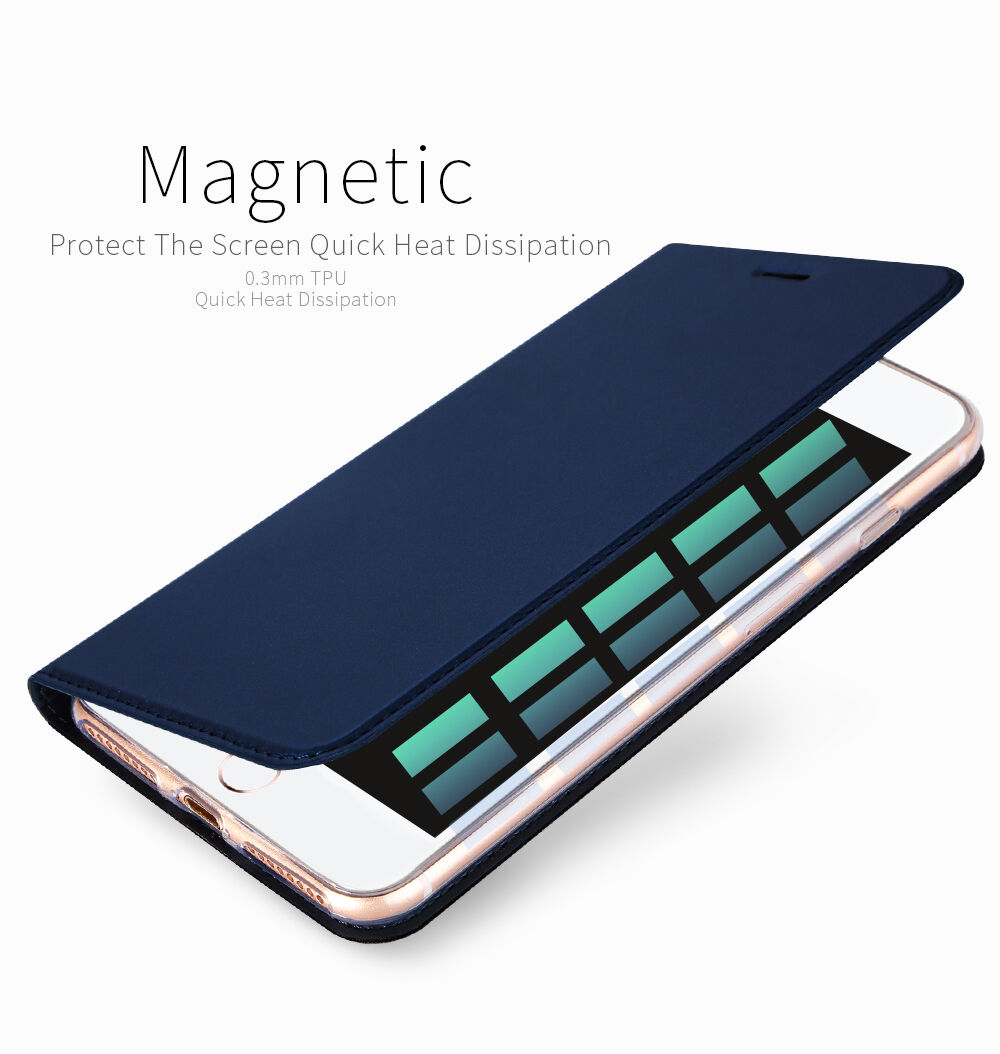 Dux Ducis flipové puzdro so stojančekom pre iPhone 7 Plus / 8 Plus – tmavosivé