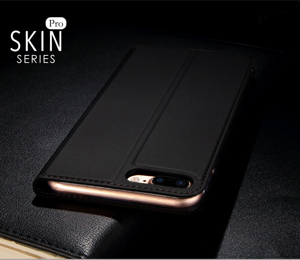 Dux Ducis flipové puzdro so stojančekom pre iPhone 7 Plus / 8 Plus – tmavosivé