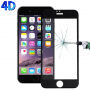4D tvrdené sklo 9H (Tempered Glass) na iPhone 6 Plus/6S Plus – 0,26 mm – čierne