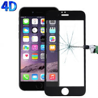 4D tvrdené sklo 9H (Tempered Glass) na iPhone 6 Plus/6S Plus – 0,26 mm – čierne