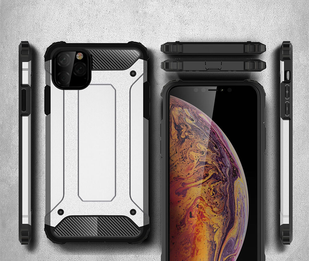 Odolný Armor kryt pre iPhone 11 Pro Max – námornícky modrý