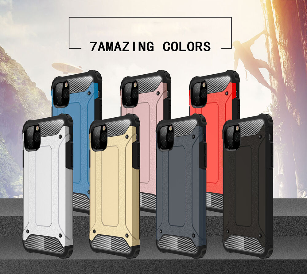 Odolný Armor kryt pre iPhone 11 Pro Max – námornícky modrý